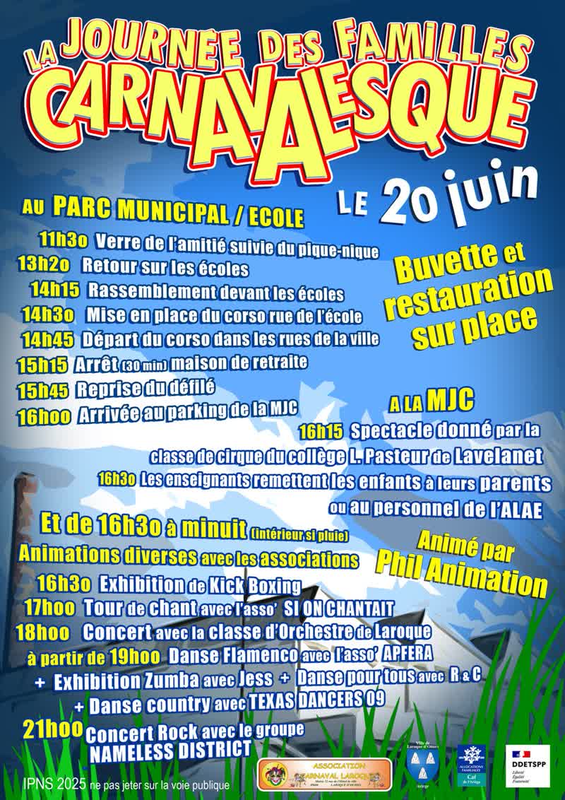 Fêtes de la musique carnavalesque à Laroque d’olmes