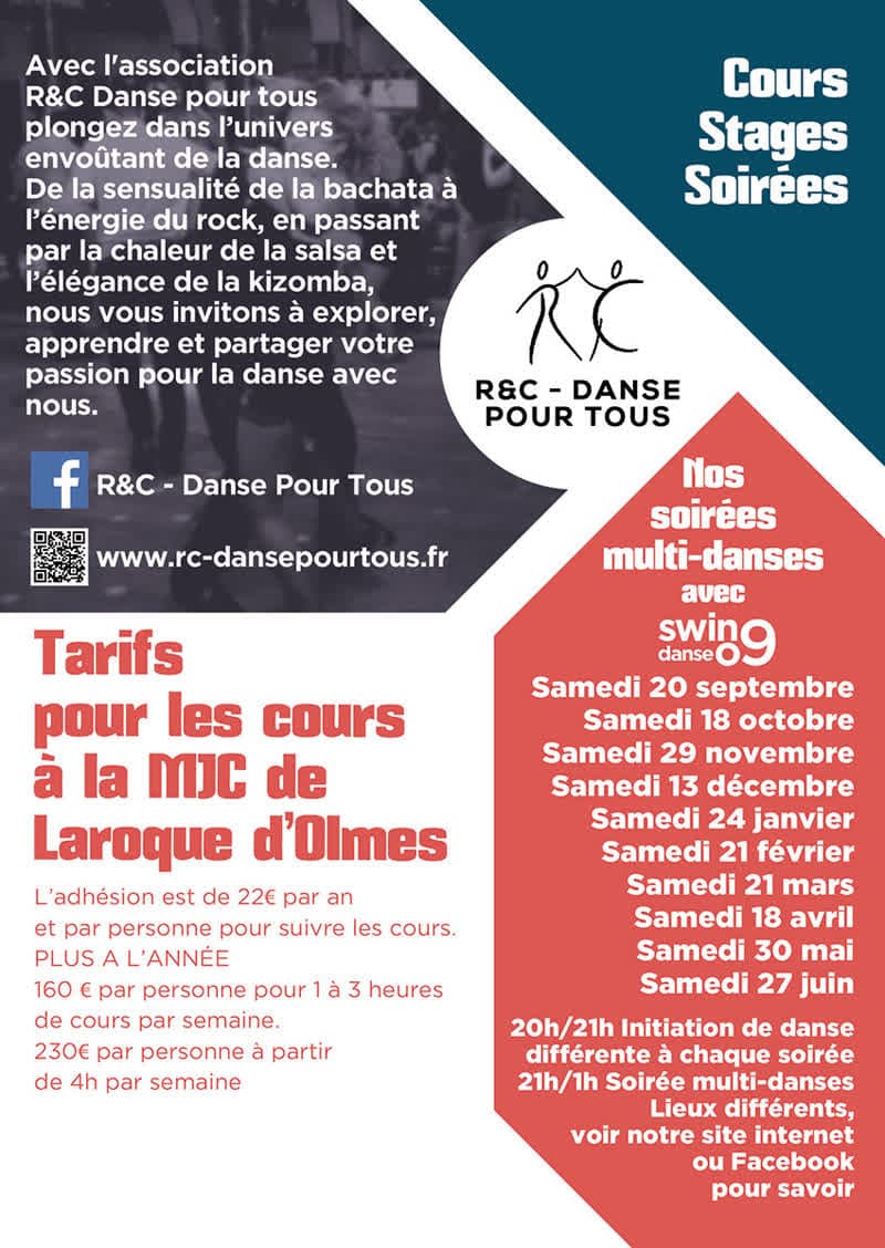 Dates pour les soirées 2025-2026